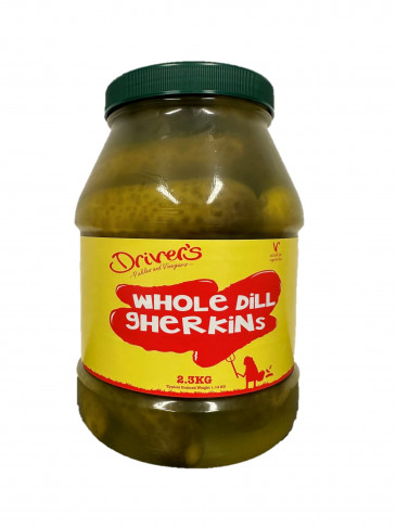 Whole Dill Gherkins 2.3kg (Plastic Jar)